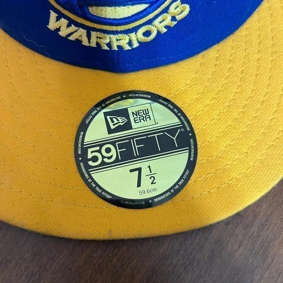 Mens New Era‎ NBA 59Fifty Fitted Cap Golden State Warriors Strength in Numbers - Picture 5 of 6